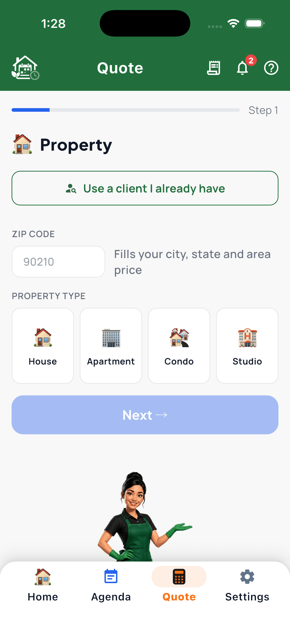 From “how much?” to a signed PDF in six taps