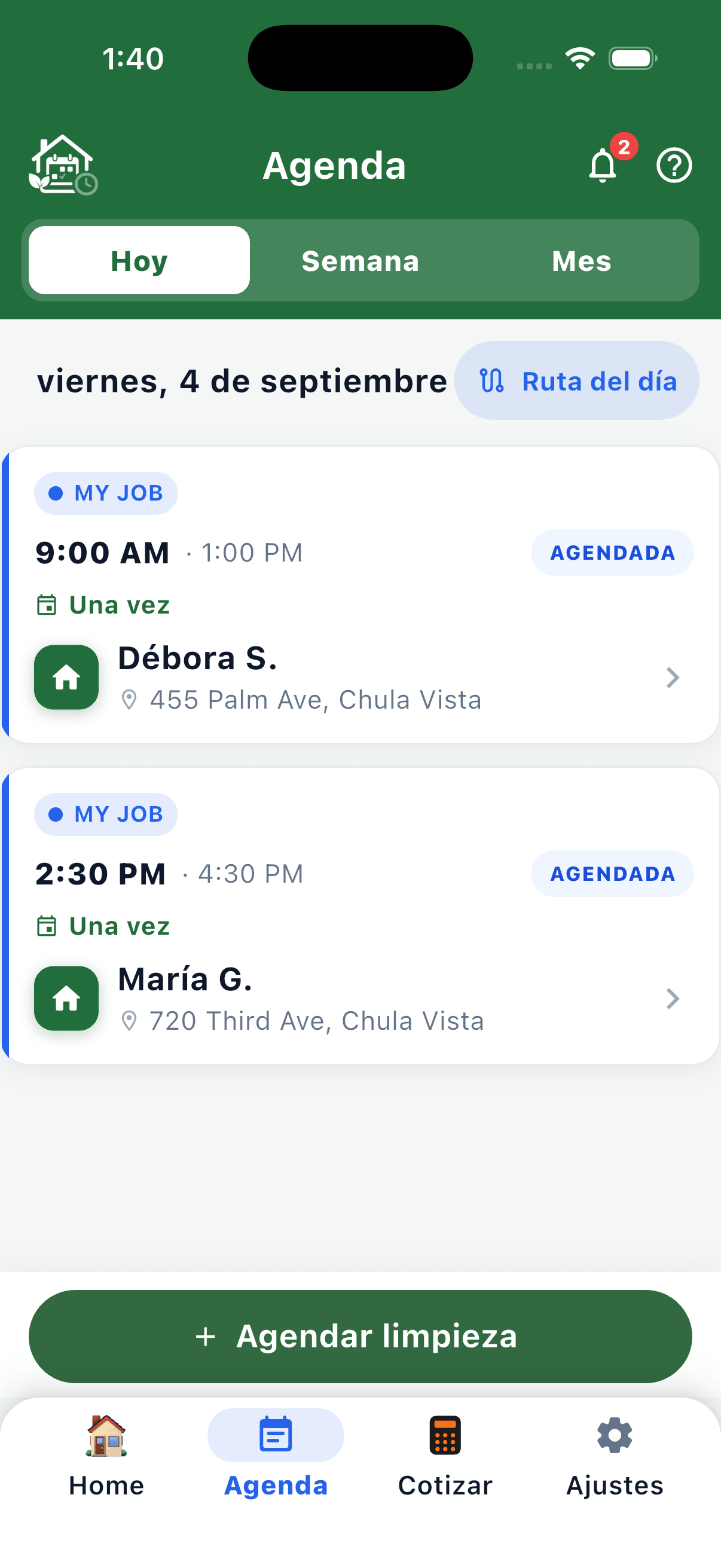 Cada lunes empieza ya resuelto