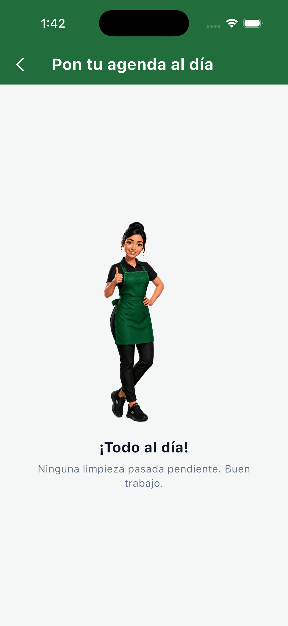 La semana que se escapó vuelve a su lugar