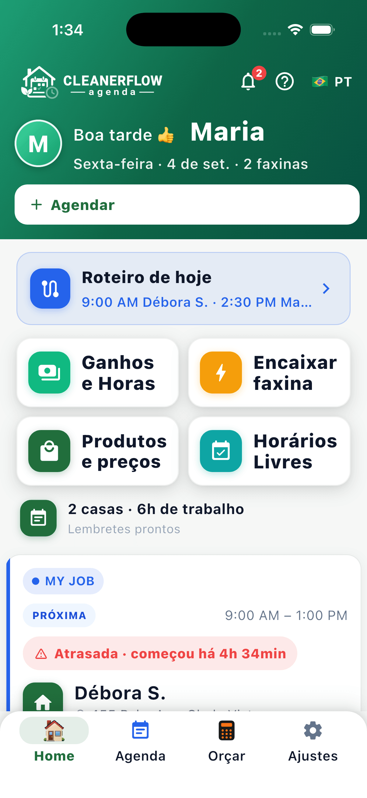 Comece o dia segura, sem adivinhar