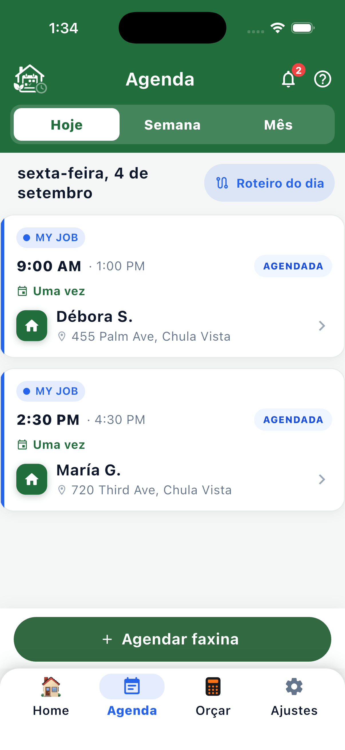 Toda segunda-feira já começa resolvida