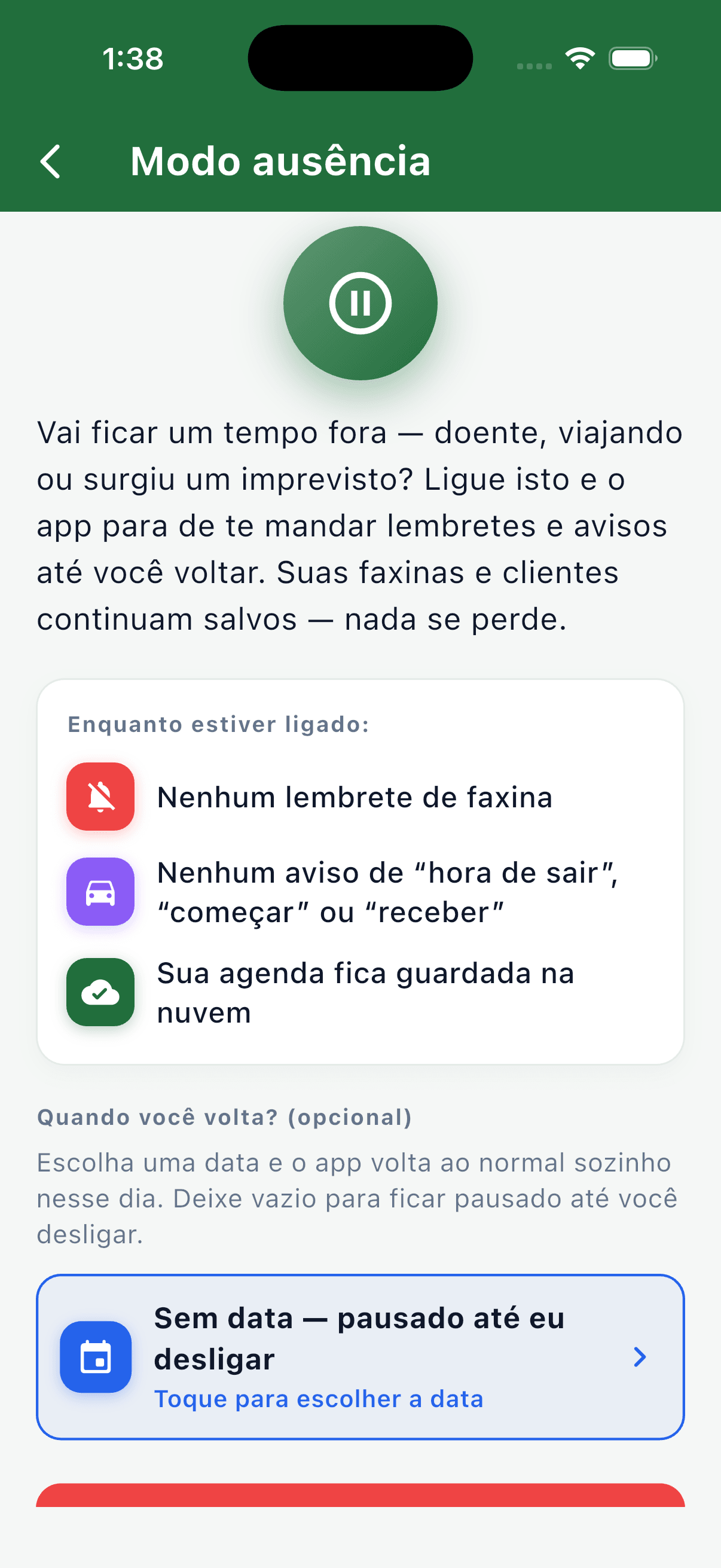Tire a semana sem ninguém te cobrando