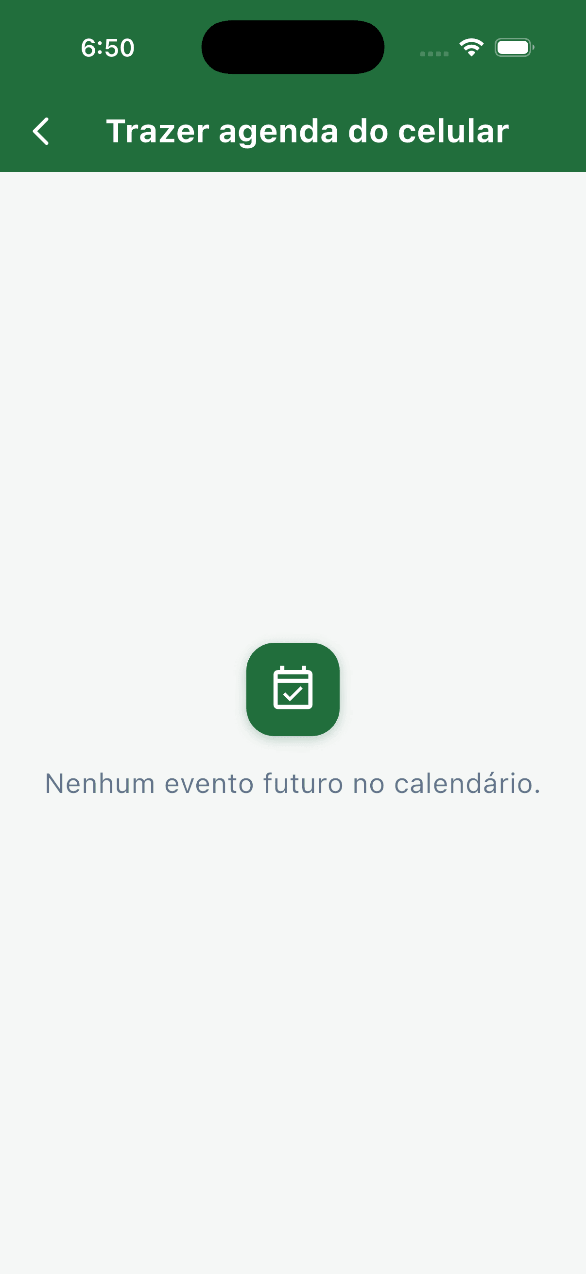 O que já está no seu calendário entra junto