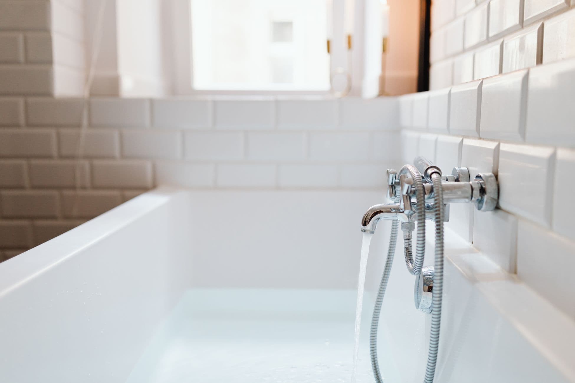 A sparkling clean bathroom after a thorough step-by-step deep clean